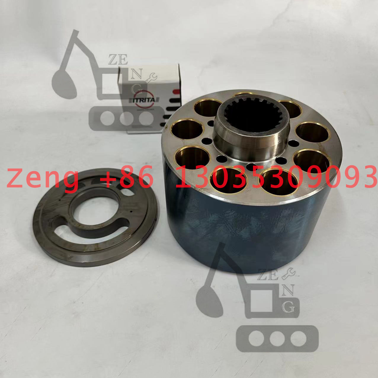 Kawasaki K3V280 hydraulic pump rotary group and spare parts