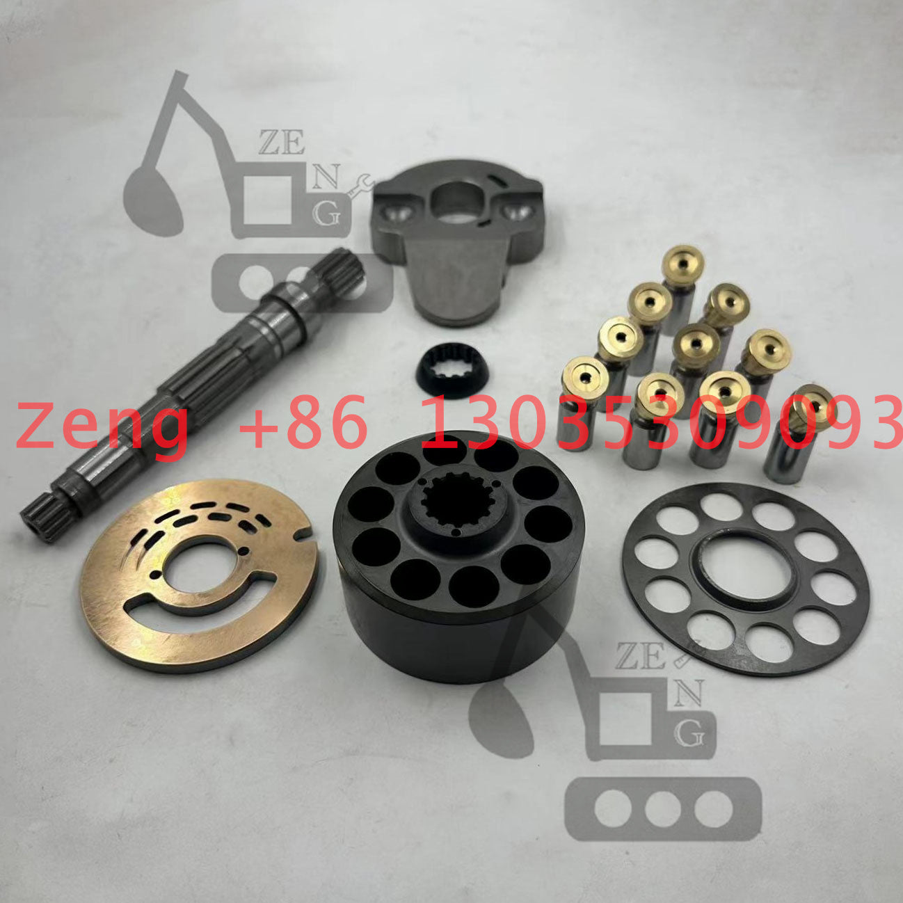 PVD-1B-34P-11G5-4665B hydraulic pump valve plate