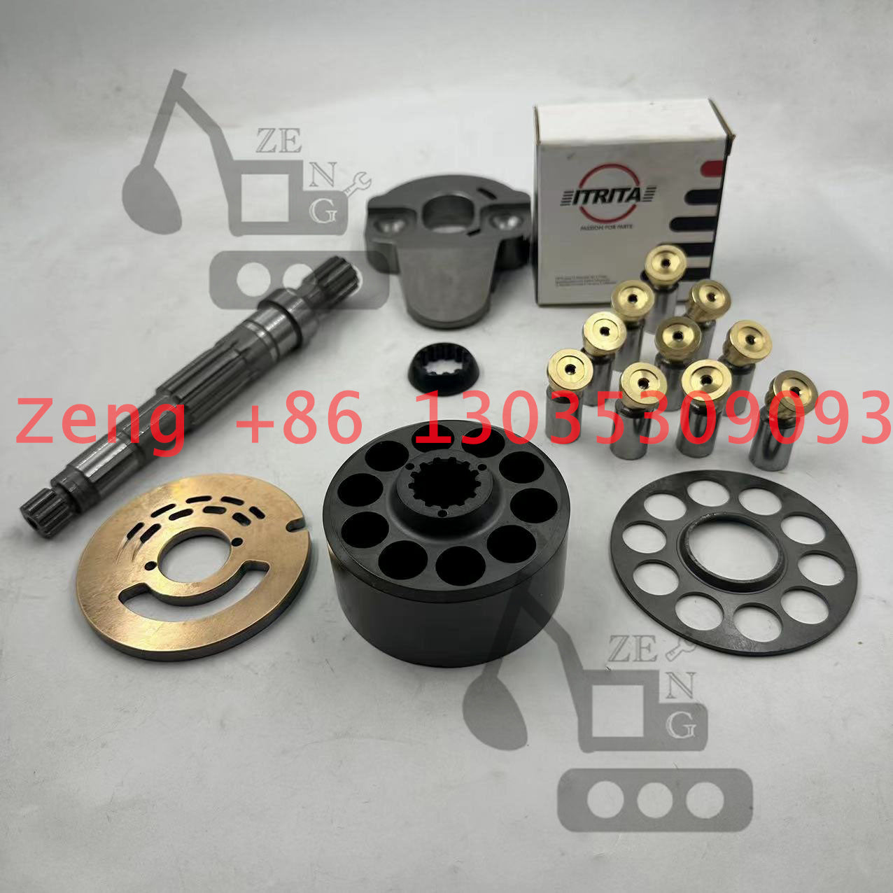 PVD-1B-34P-11G5-4665B hydraulic pump valve plate