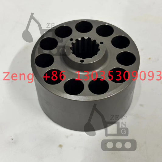 NACHI PVK-2B-505 ZAX55 hydraulic pump cylinder block rotor barrel