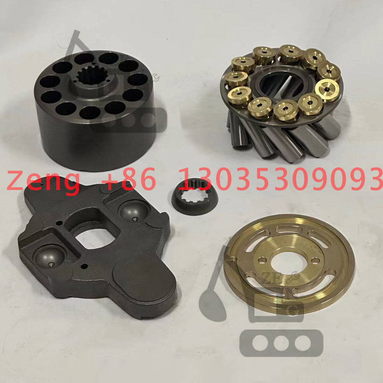 NACHI PVK-2B-505 ZAX55 hydraulic pump valve plate