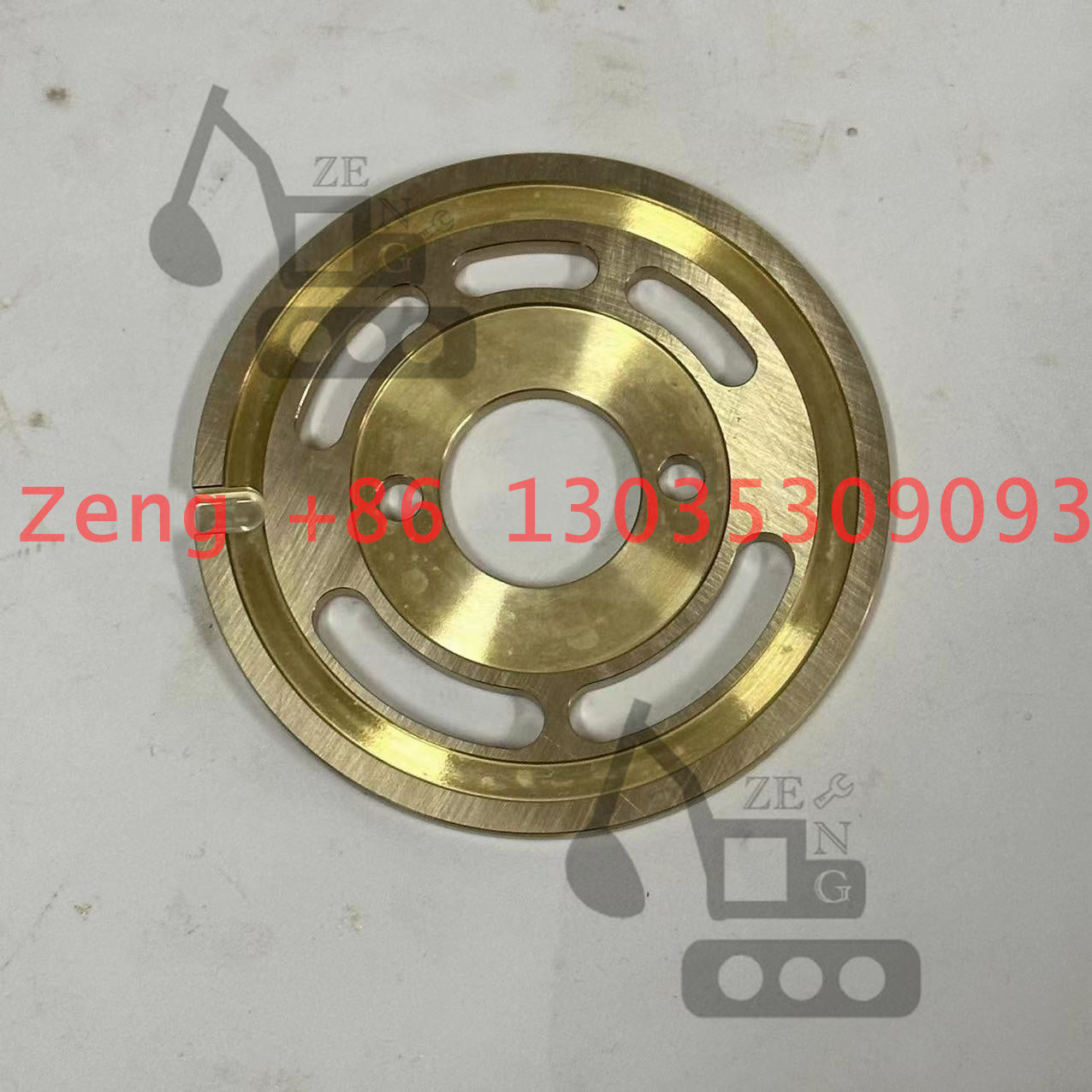 NACHI PVK-2B-505 ZAX55 hydraulic pump valve plate