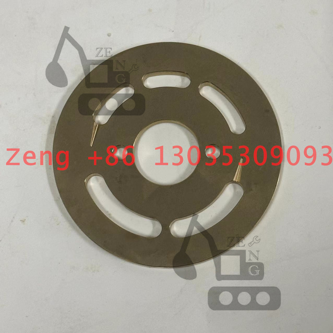 NACHI PVK-2B-505 ZAX55 hydraulic pump valve plate