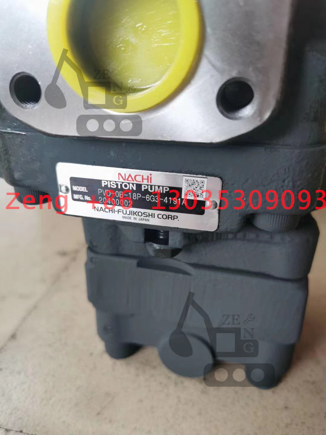 Nachi PVD-0B-18P-6G3 hydraulic pump