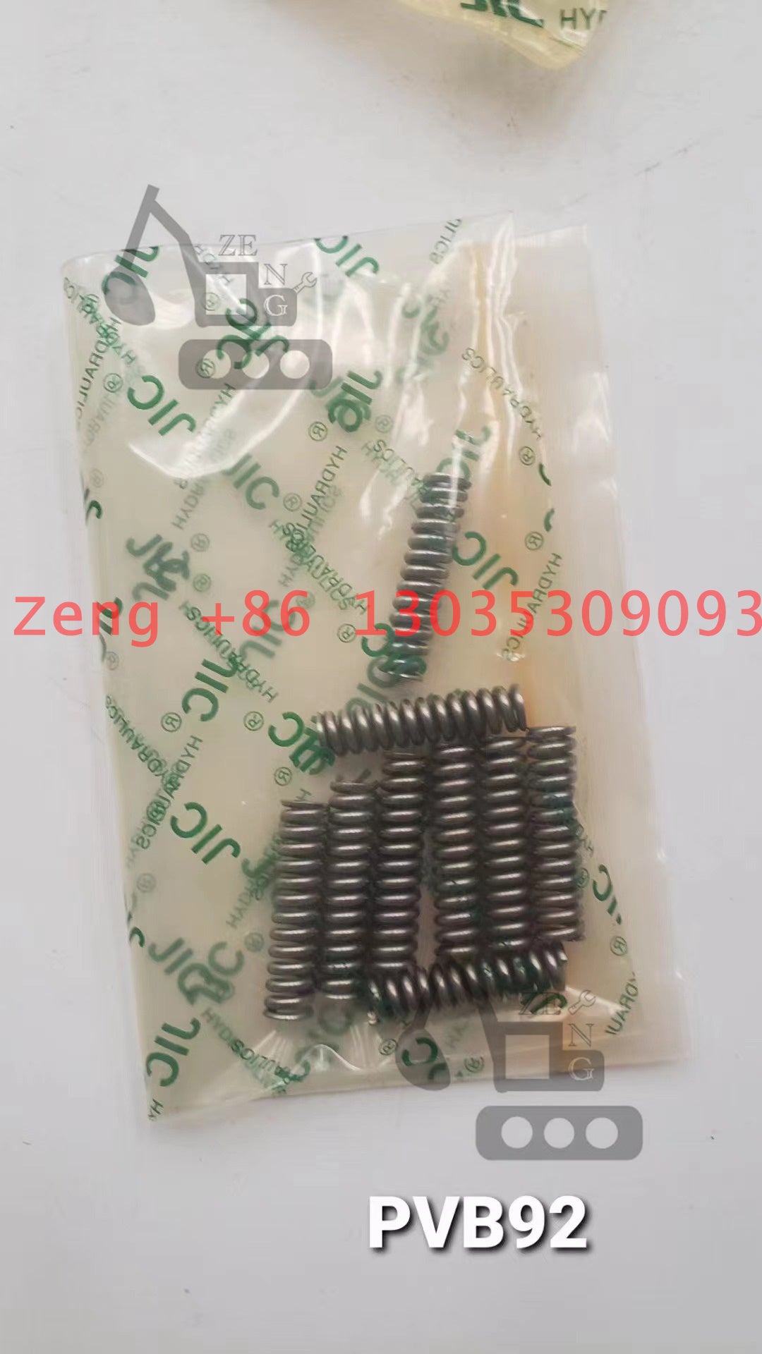 PVB92 hydraulic pump spring