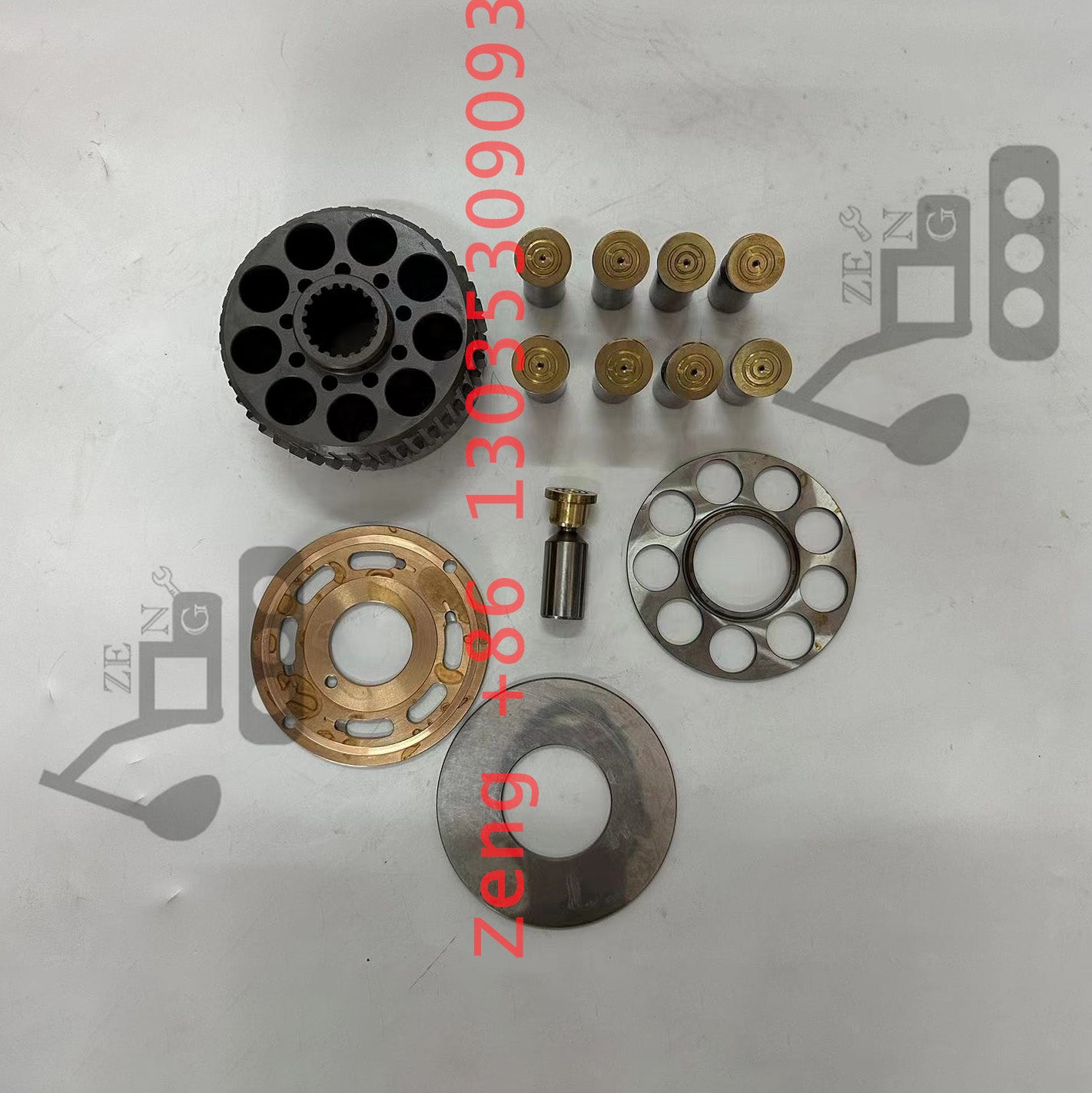JEIL JMF64 hydraulic swing motor rotary group and spare parts