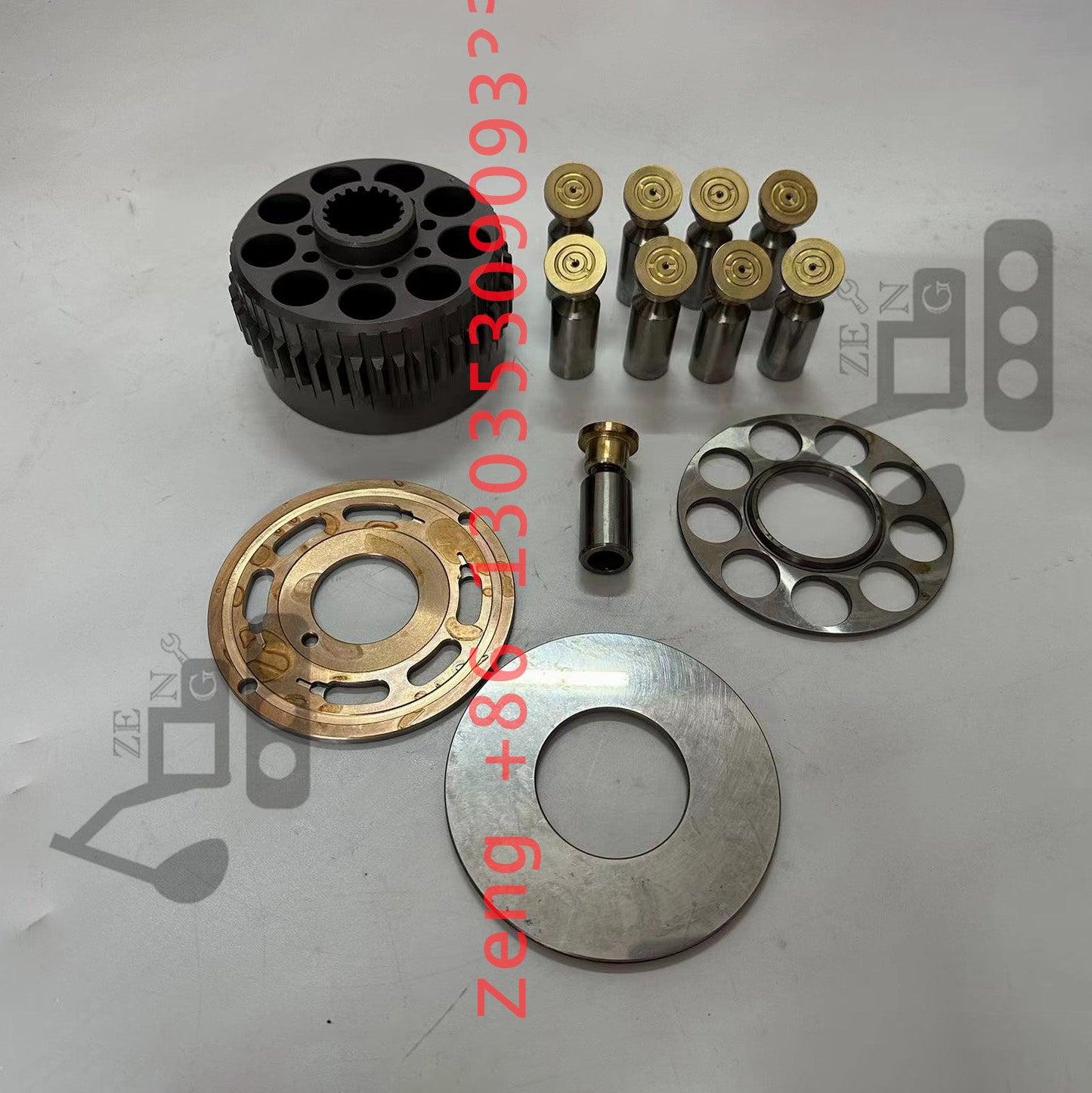 JEIL JMF64 hydraulic swing motor rotary group and spare parts
