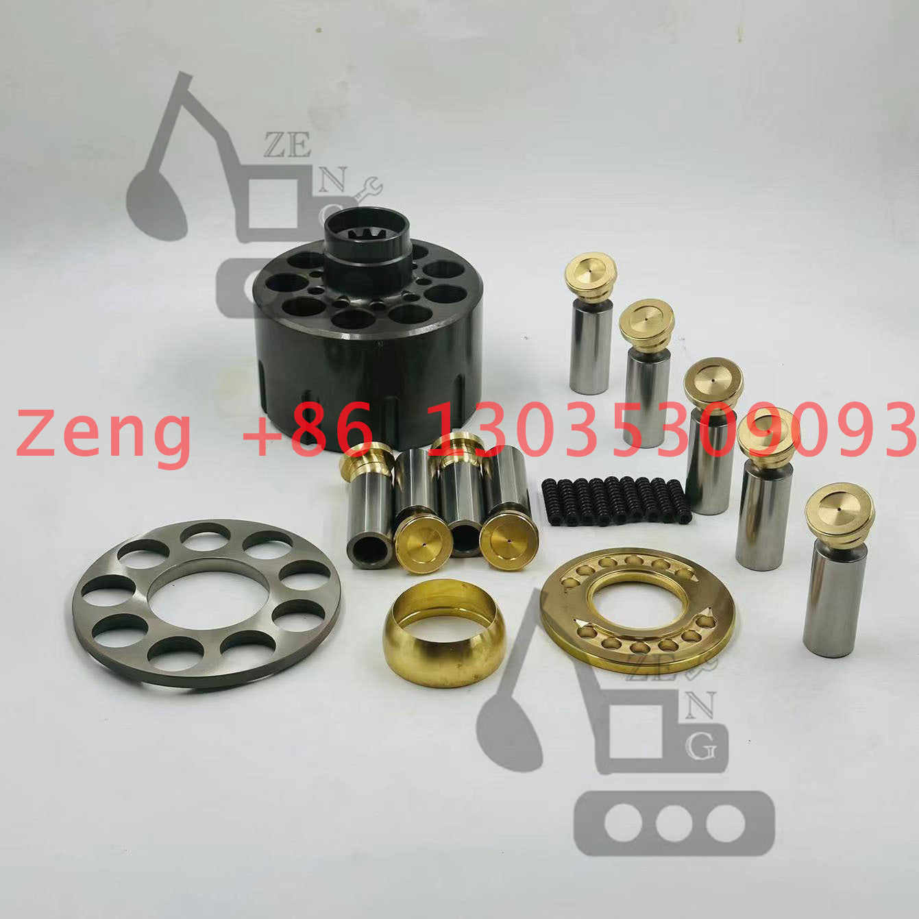Caterpillar MCB172 hydraulic travel motor rotory group and spare parts used for Kobelco SK200-6，Komatsu PC200-7，Caterpillar CAT200B CAT320B CAT320C CAT324 CAT325B  excavator