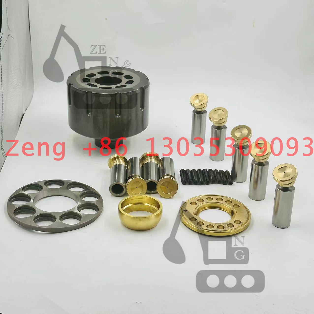 CAT320D2 CAT330B travel motor set plate retainer plate