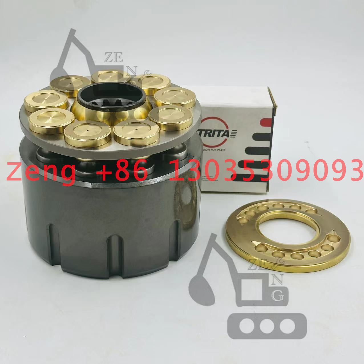 CAT320D2 CAT330B travel motor set plate retainer plate