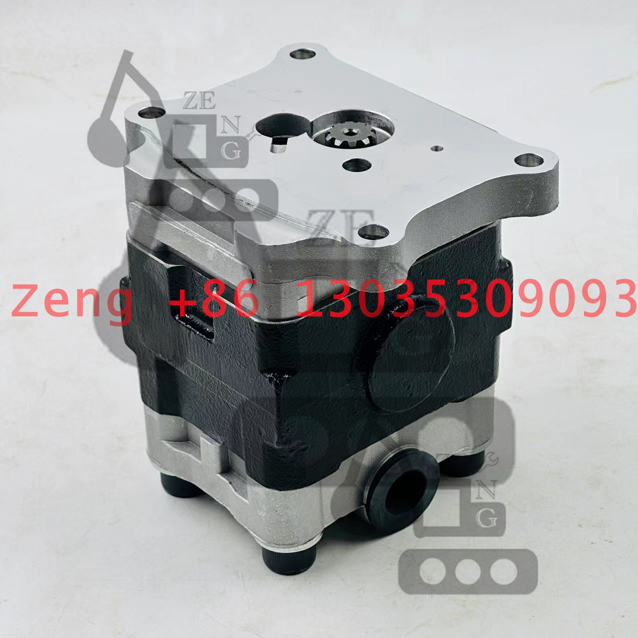 KOMATSU PC45MR-3 PC55MR-3 excavator hydraulic pilot gear pump