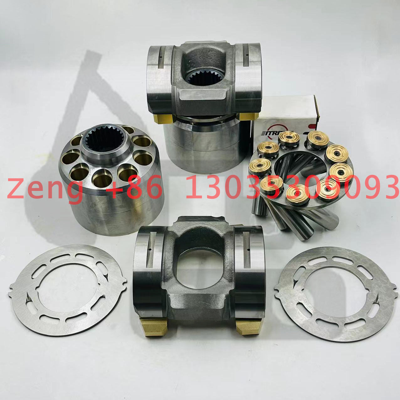 Linde HPV135-02 hydraulic pump set plate retainer plate retraction retainer shoe push plate