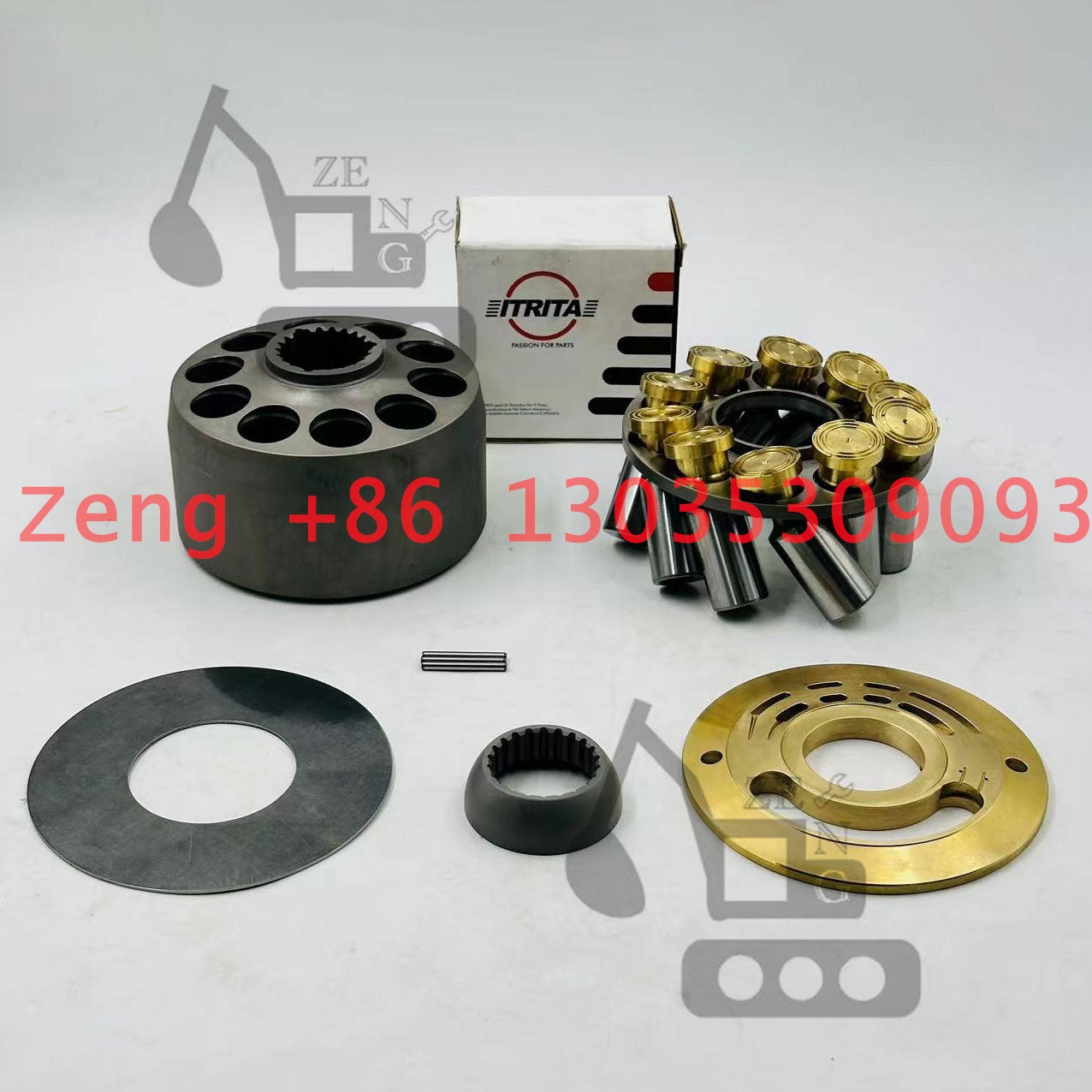 CAT307C CAT308C ap2d36 hydraulic pump shoe plate thrust plate