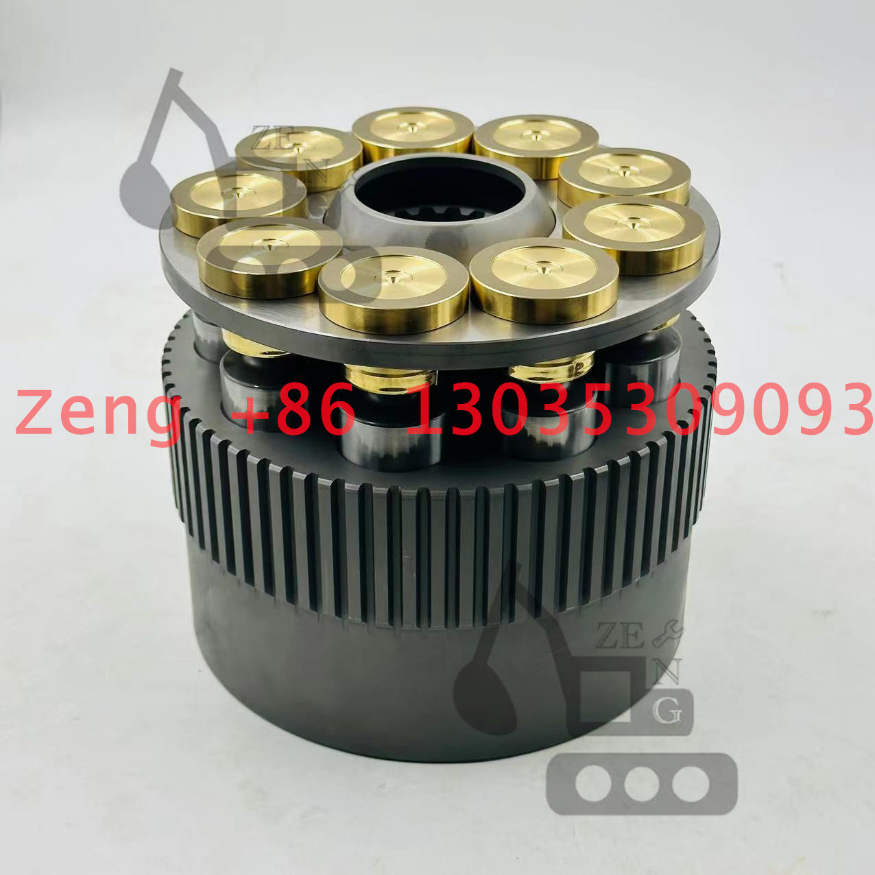 NABTESCO M3V270 travel motor set plate retainer plate