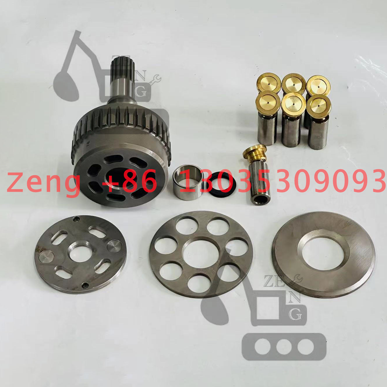 SG025 swing motor set plate retainer plate