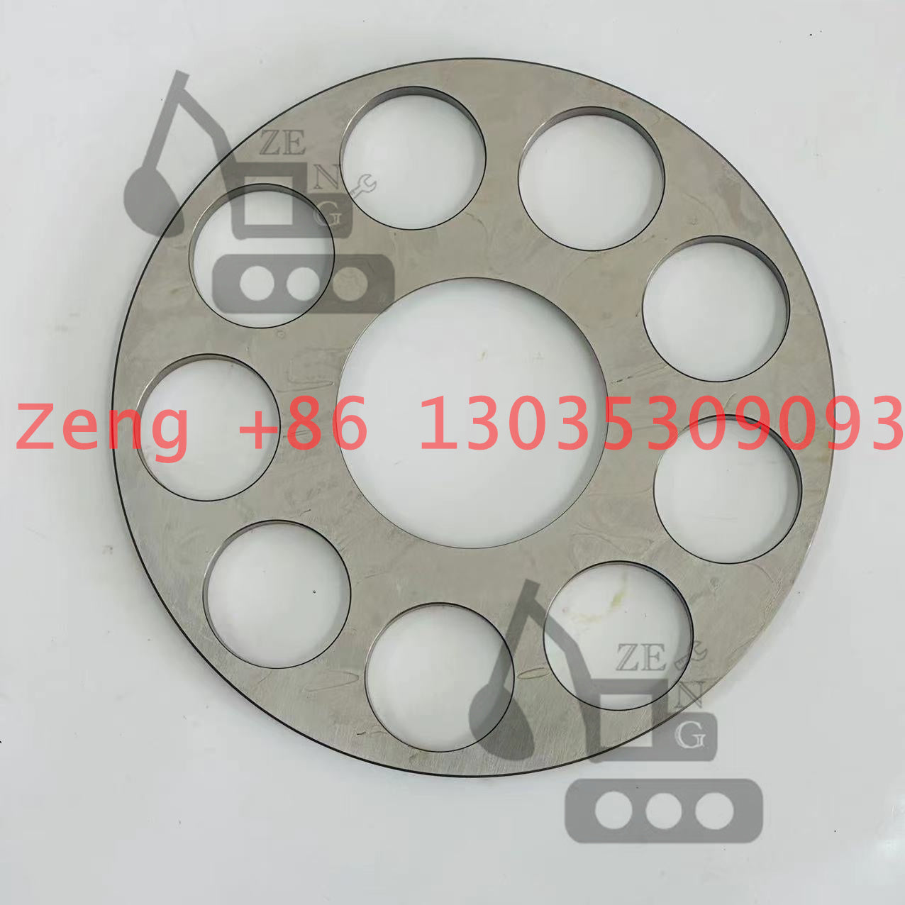 SG08 swing motor set plate retainer plate