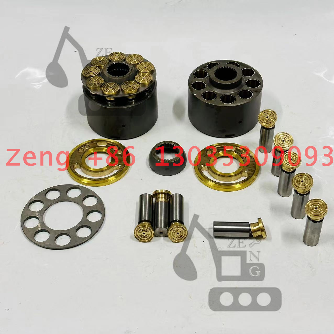 V90N130 CAT320GC hydraulic pump set plate retainer plate