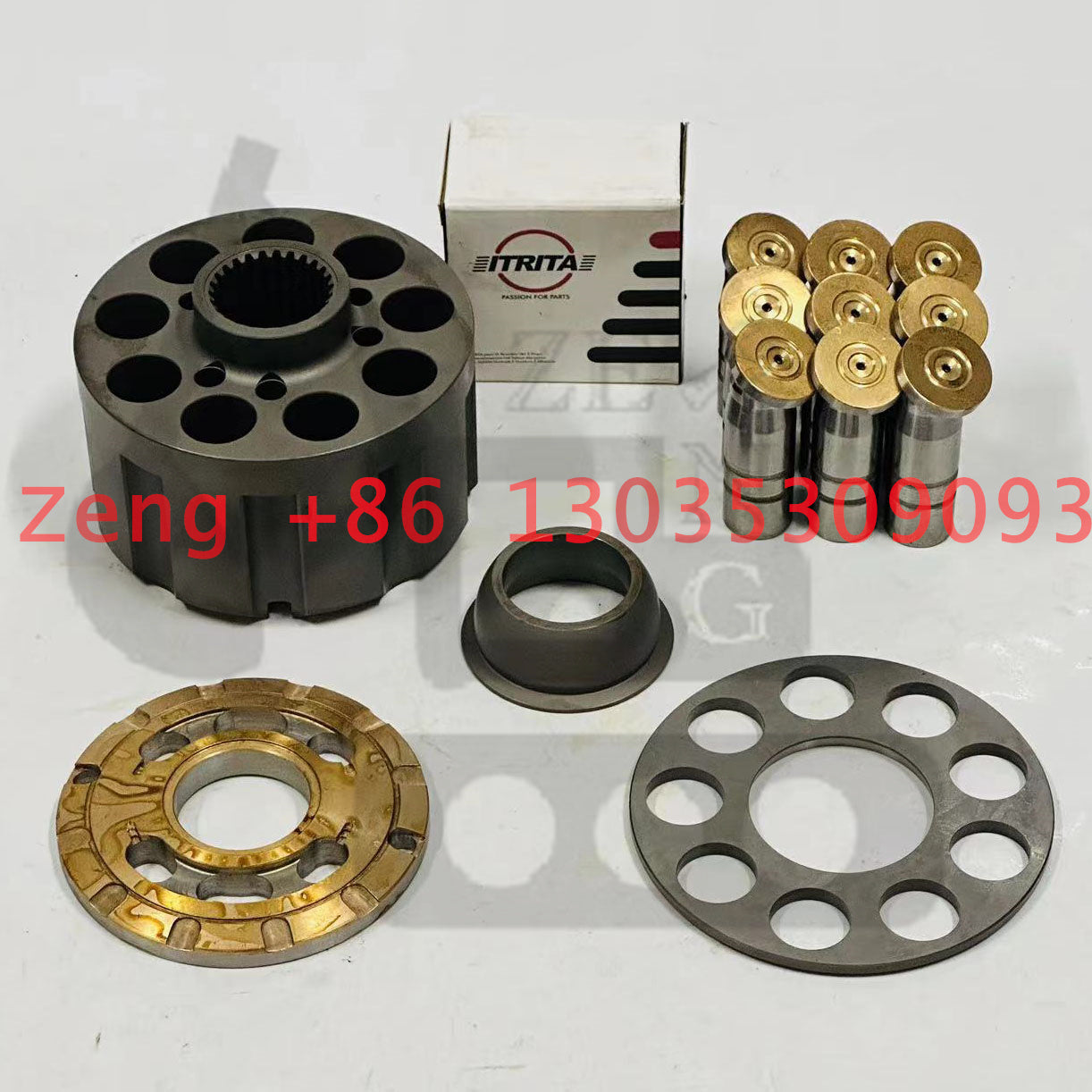 Hitachi HMT36FA HMK123 travel motor piston shoe