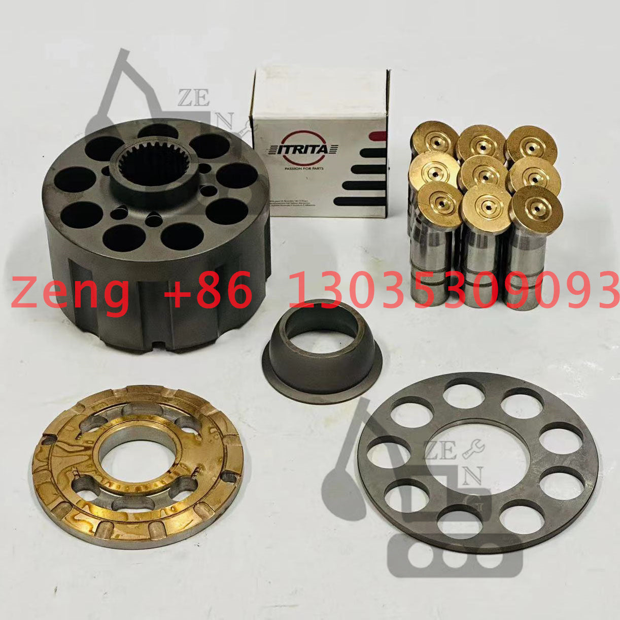 Hitachi HMGE36 travel motor rotary group and spare parts