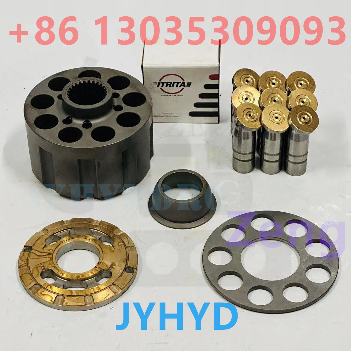 HITACHI HMGE35 TRAVEL MOTOR ROTARY GROUP AND SPARE PARTS