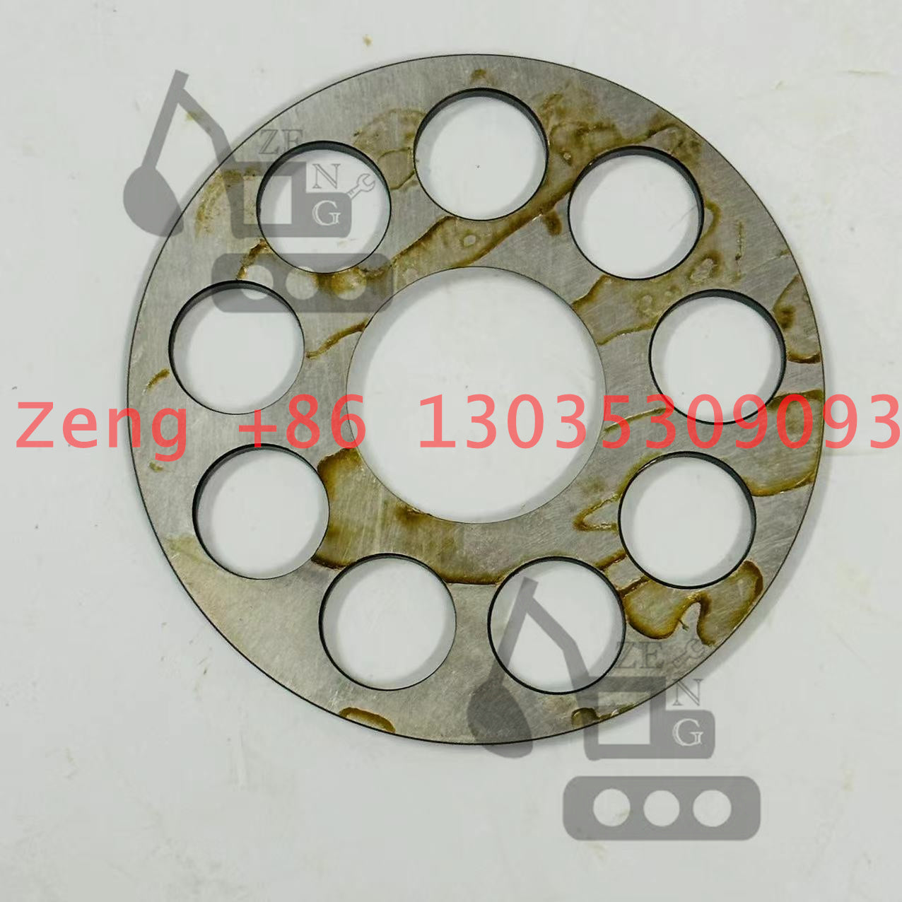 GM18V travel motor set plate retainer plate