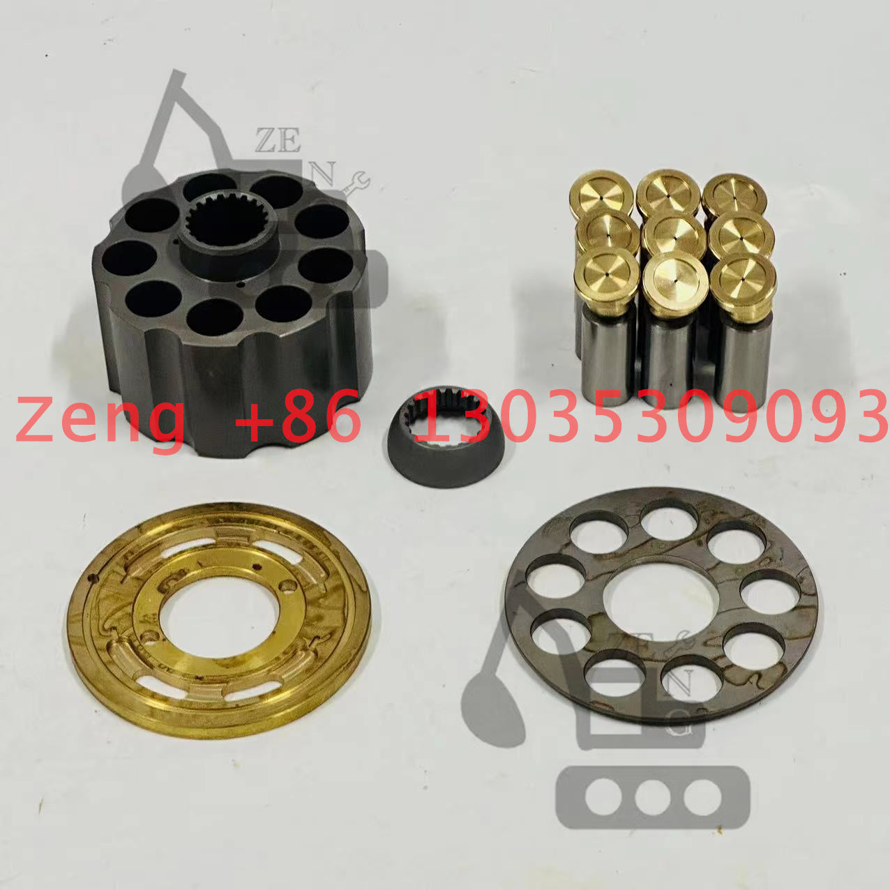 GM18V travel motor piston shoe