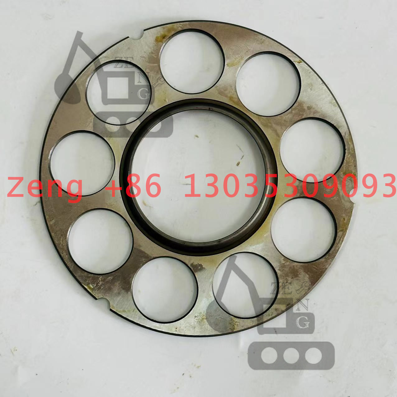 M2X96 swing motor set plate retainer plate