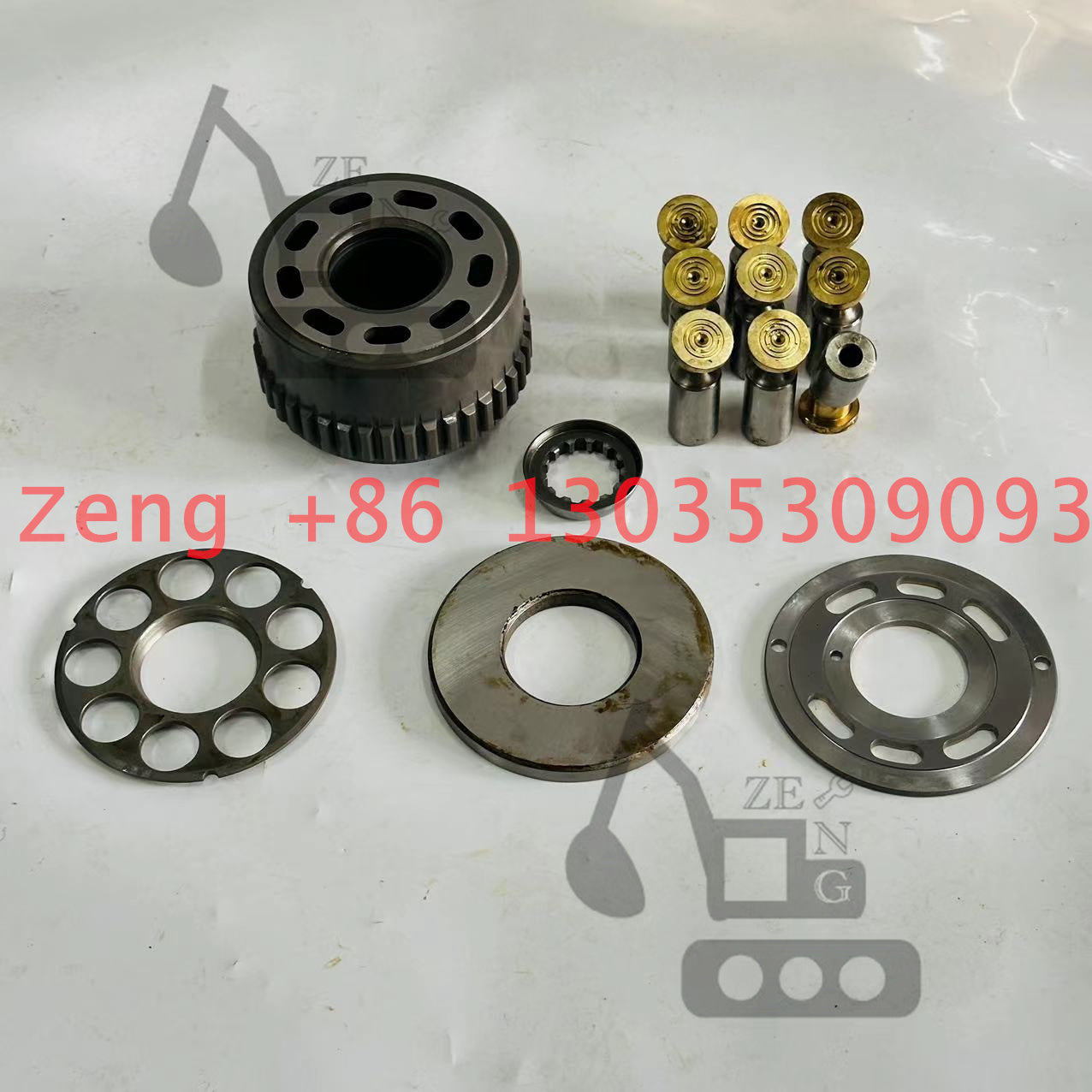 Kawasaki M2X96 hydraulic swing motor rotory group and spare parts for Hitachi EX200-2 EX220-2 excavator