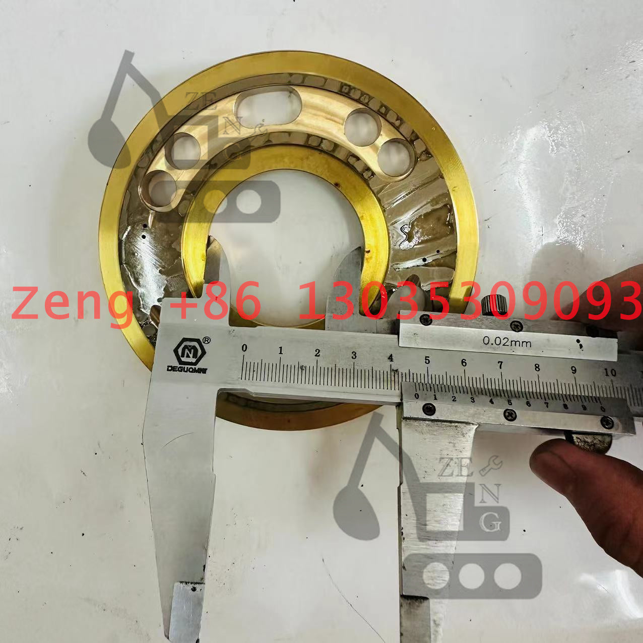 V90N130 CAT320GC hydraulic pump valve plate