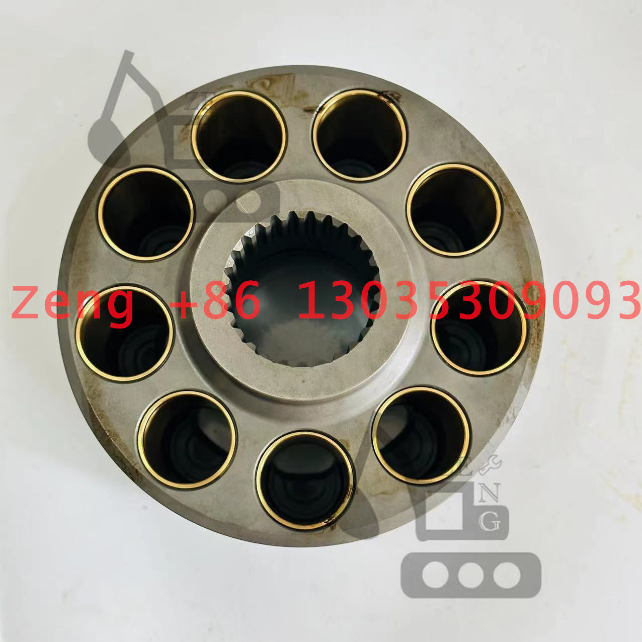 V90N130 CAT320GC hydraulic pump cylinder block rotor