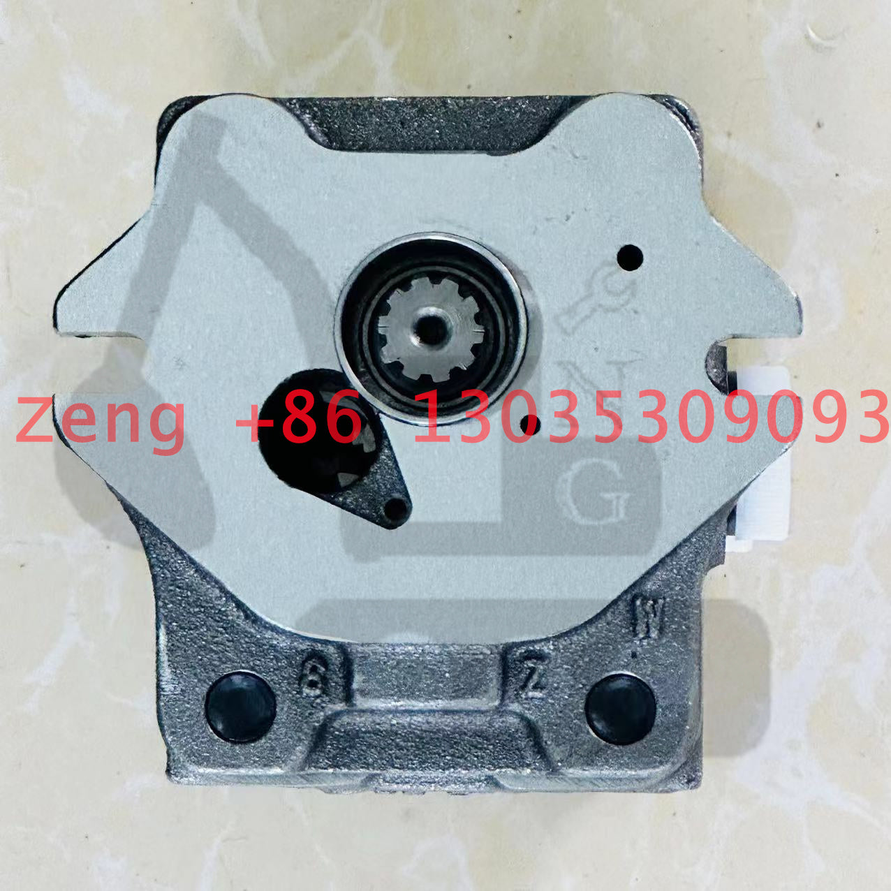 PVD-0B 6.4cc+2.7cc hydraulic pump gear pump pilot pump