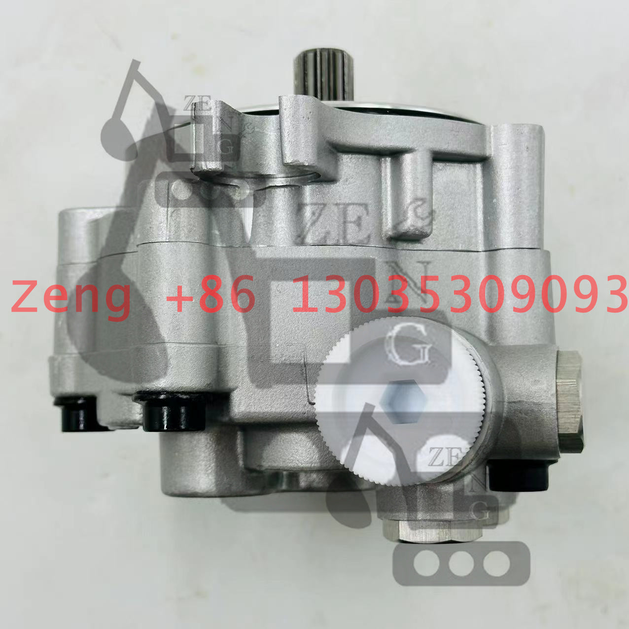 K3V140DTPK PC300-6 PC310-6 PC330-6 PC350-6 SK135 hydraulic pump gear pump pilot pump