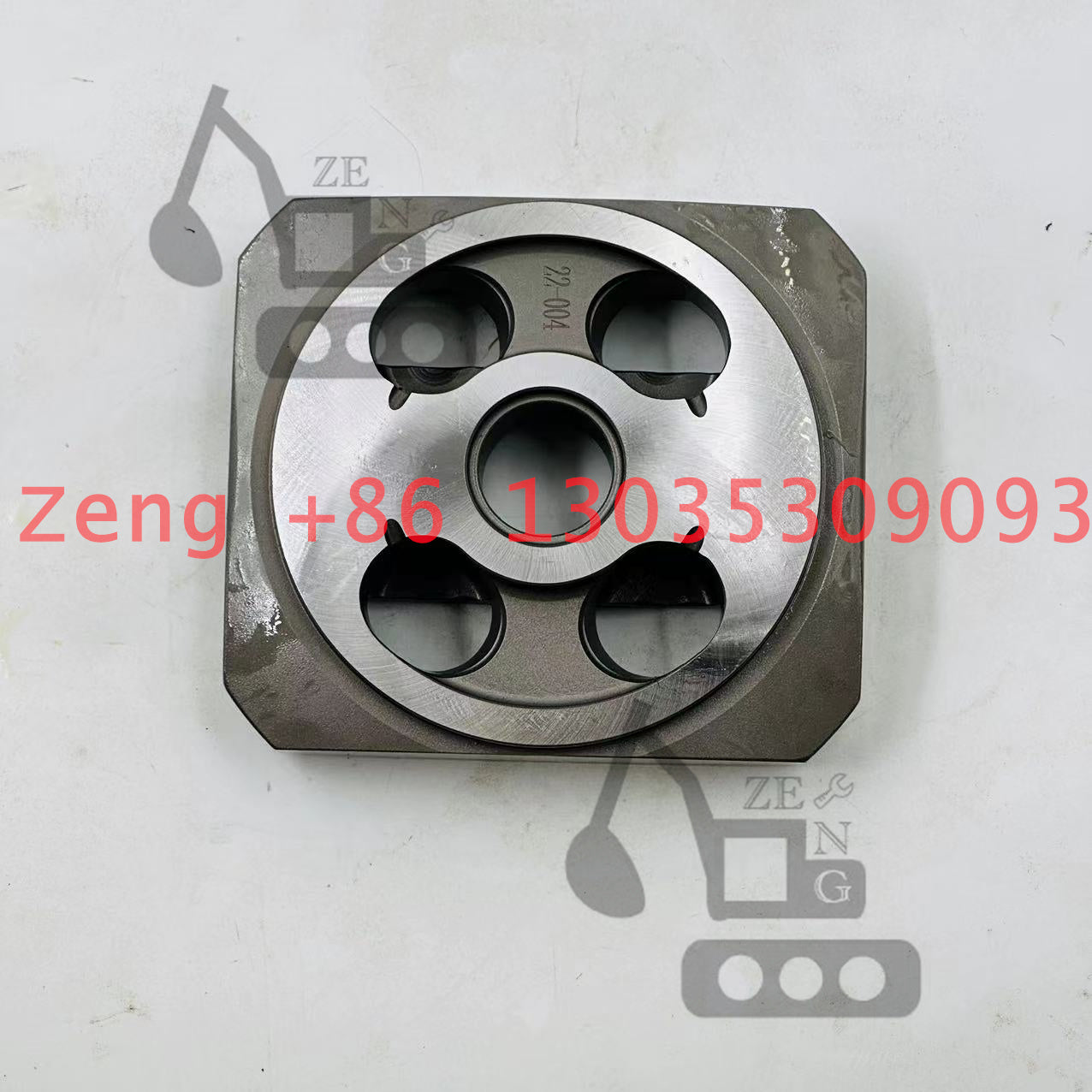 A6VM107 travel motor valve plate
