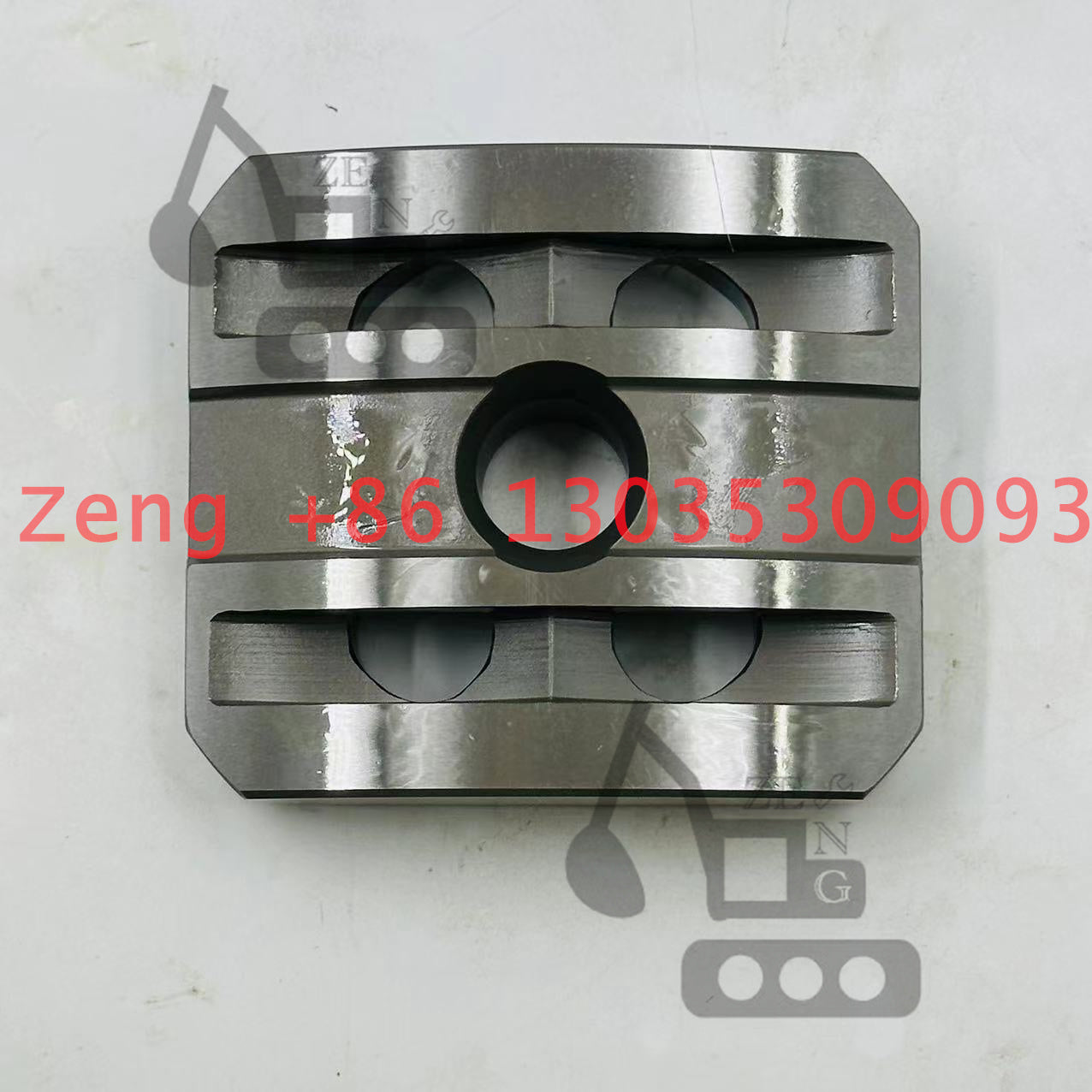 A6VM107 travel motor valve plate