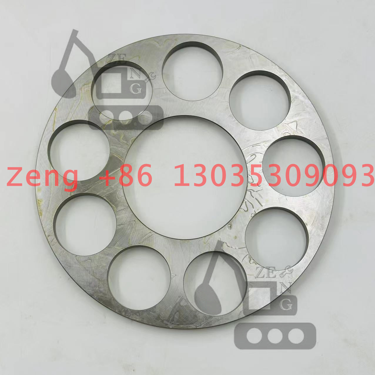 R300-9 travel motor set plate retainer plate