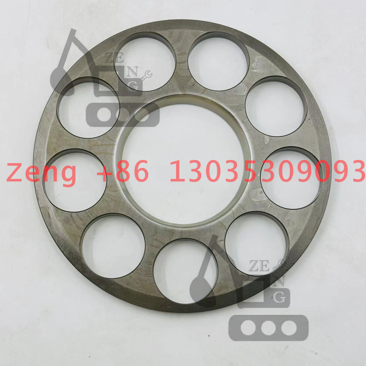 R300-9 travel motor set plate retainer plate