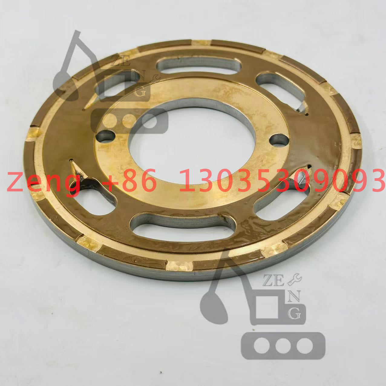 R300-9 travel motor valve plate