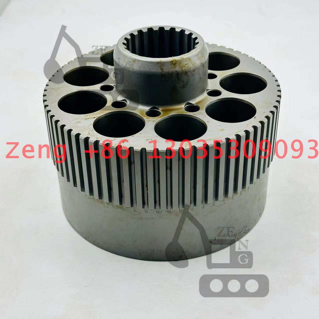 R300-9 travel motor cylinder block rotor barrel