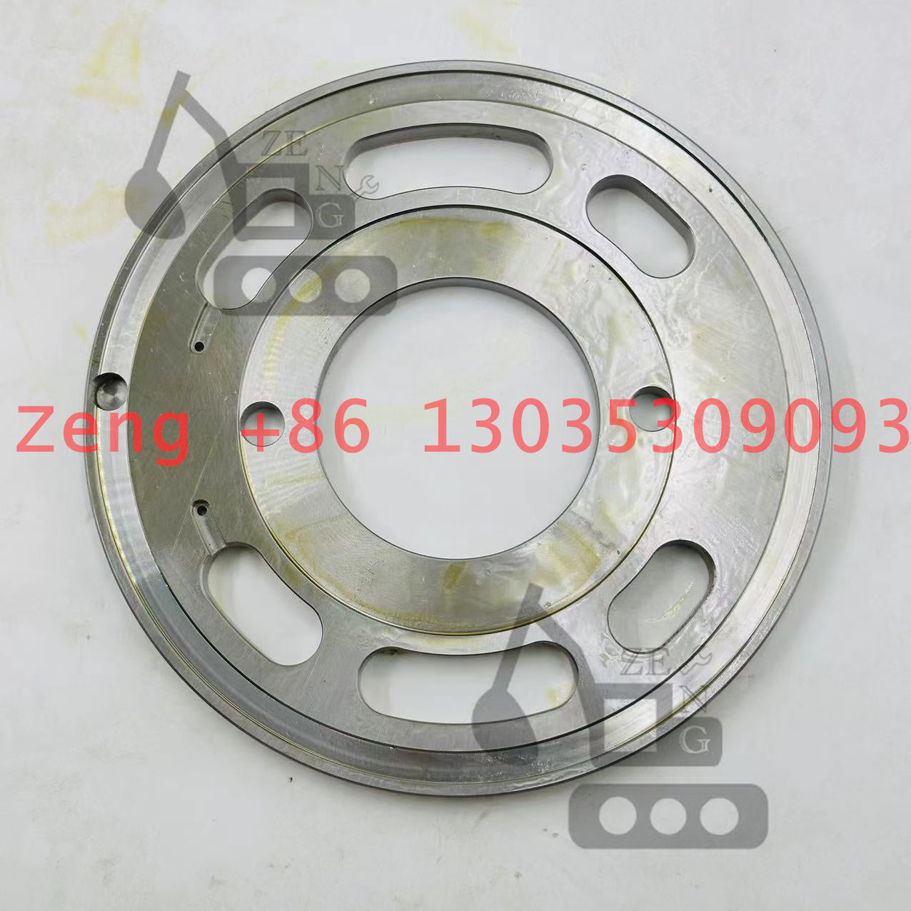 R300-9 travel motor valve plate