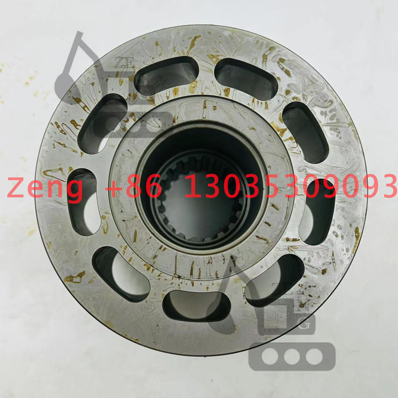 R300-9 travel motor cylinder block rotor barrel
