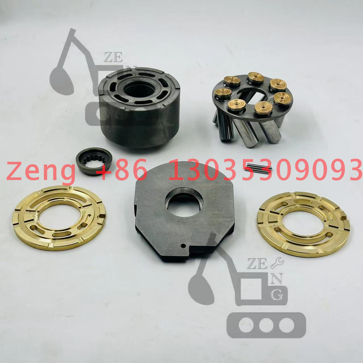 P7F00450 hydraulic pump set plate retainer plate