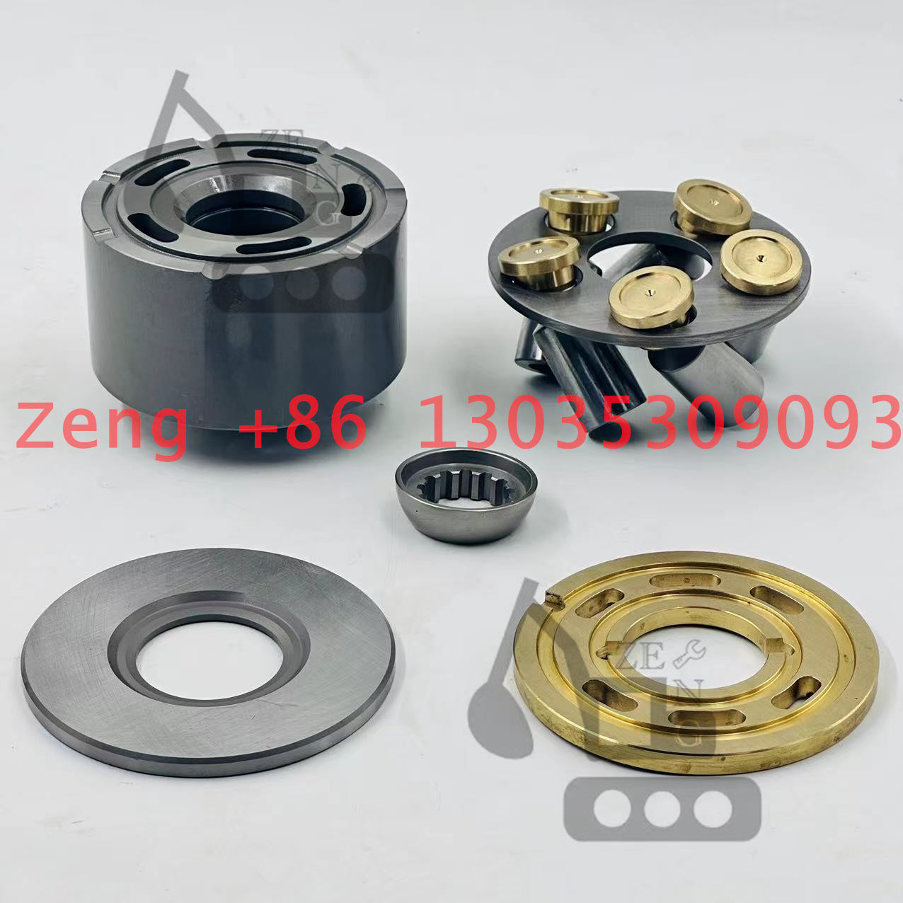 KOMATSU 708-7S-00550 fan motor cylinder block rotor barrel