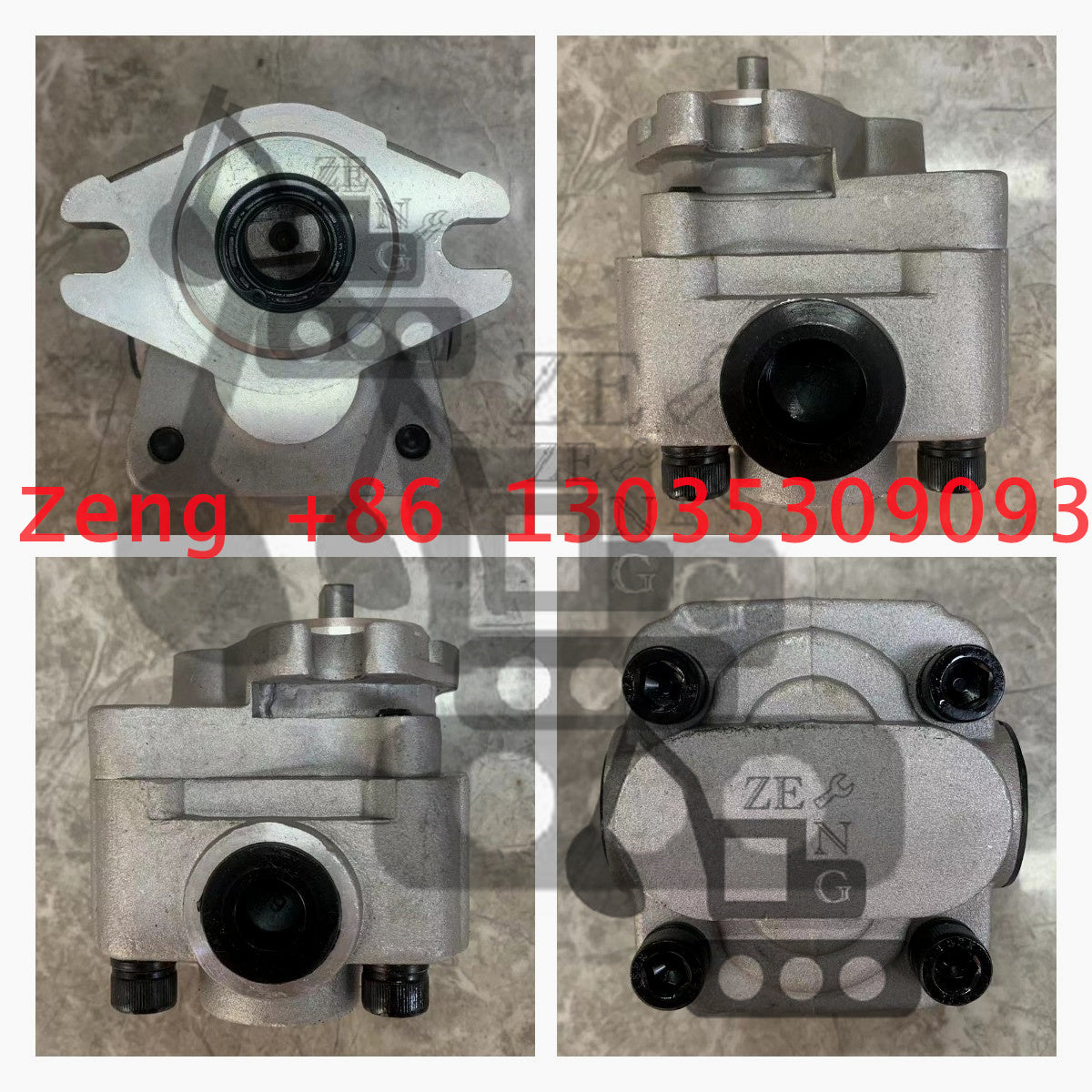 CAT312 SBS80 hydraulic pump gear pump pilot pump