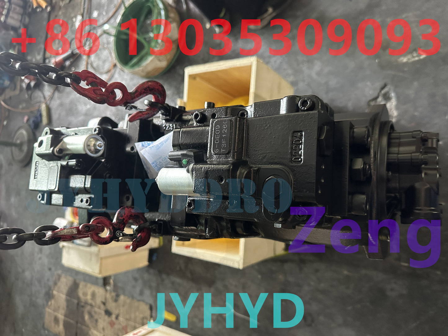 KAWASAKI K7V125DTP-OE09 MAIN HYDRAULIC PUMP