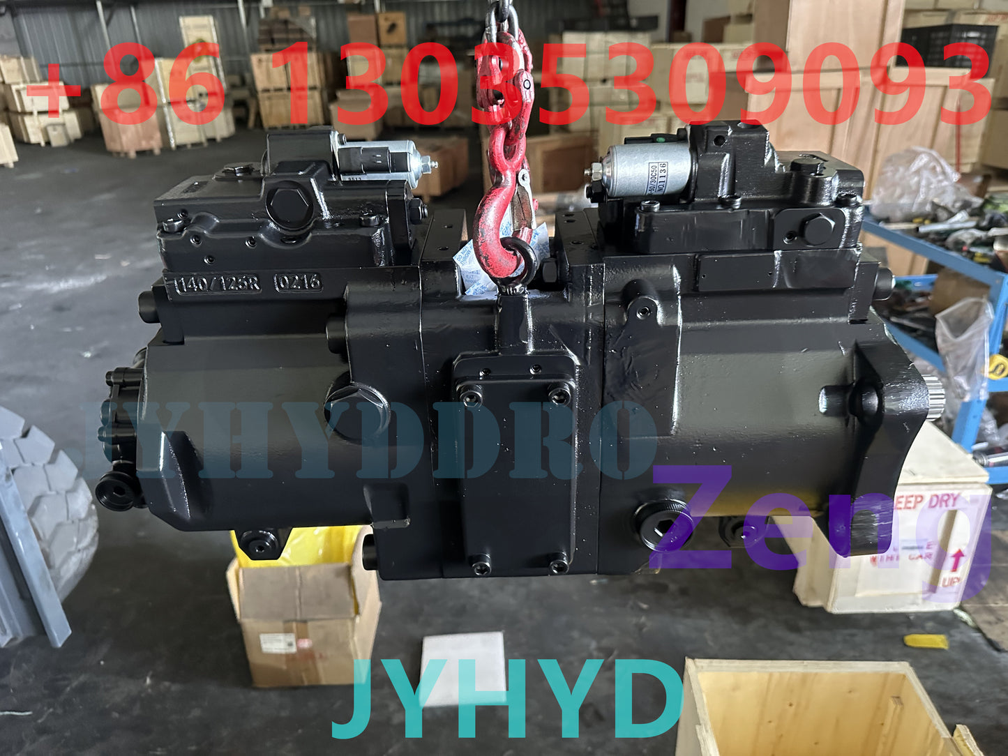 KAWASAKI K7V125DTP-OE09 MAIN HYDRAULIC PUMP