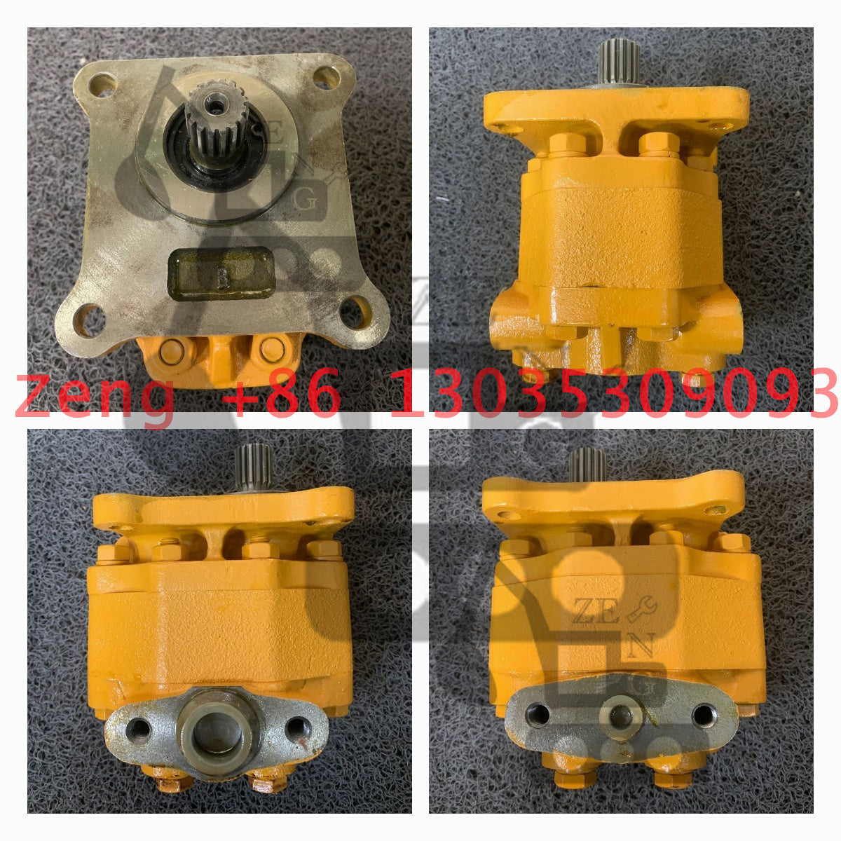 D53 D57 D58 07429-71203 hydraulic pump gear pump pilot pump