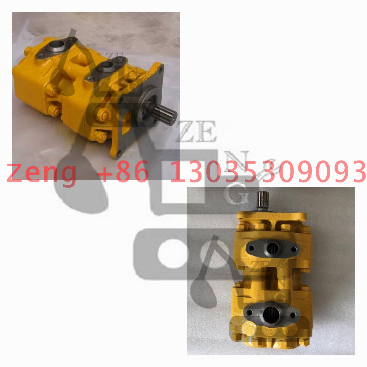 D60 D70 07400-40500 hydraulic pump gear pump pilot pump