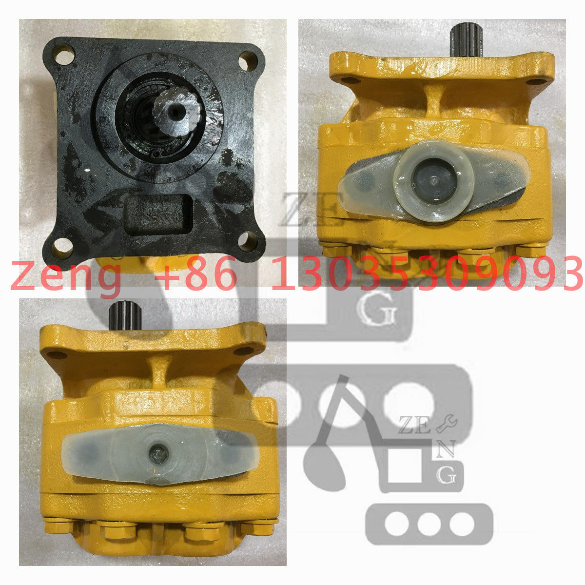 D65 D75 D80 D85 D95 GD605A TY160 TY220 SD16 07432-71203 16y-76-06000 hydraulic pump gear pump pilot pump