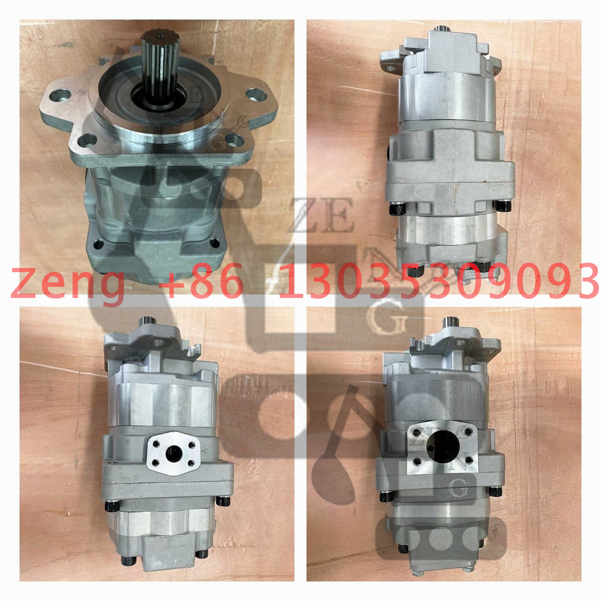 D85 705-51-30190 hydraulic pump gear pump pilot pump