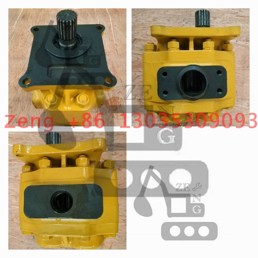 D355 07442-71102 hydraulic pump gear pump pilot pump